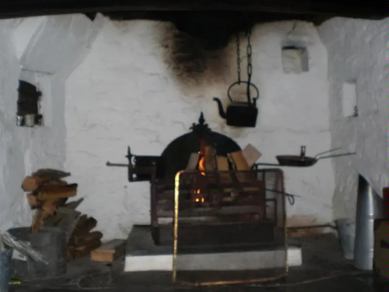 Fireplace at Film location W121 in Wales (photo 7)