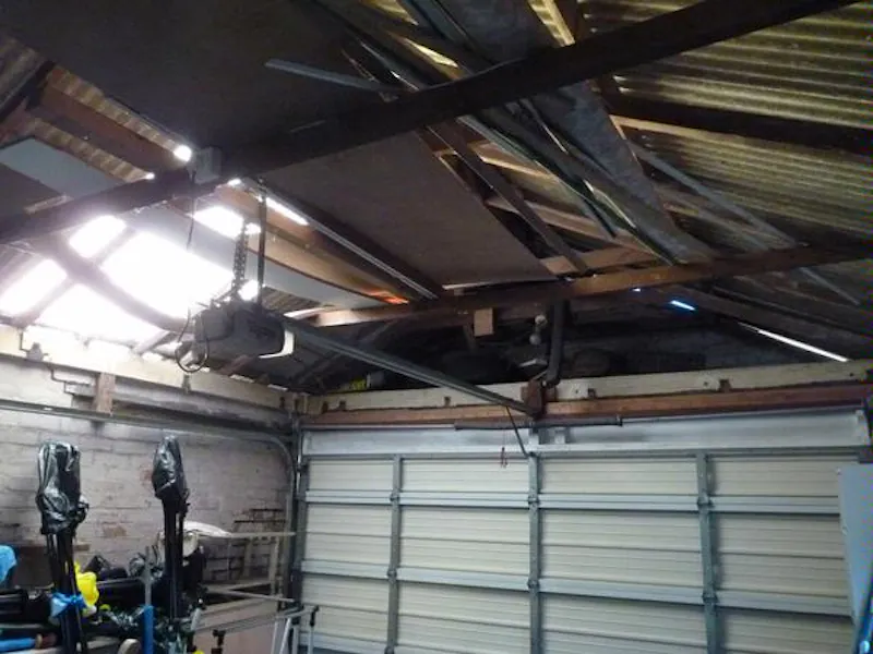 Garage at Film location W122 in Wales (photo 21)