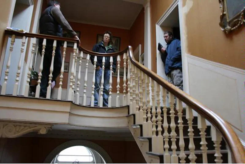 Staircase at Film location W131 in Wales (photo 12)