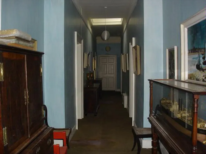 Corridor at Film location W131 in Wales (photo 17)