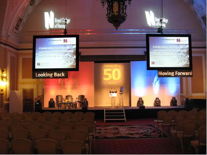 Stage at Film location W132 in Wales (photo 3)