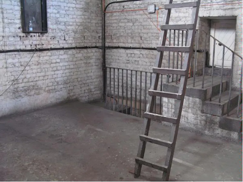Exposed brick at Film location W132 in Wales (photo 17)