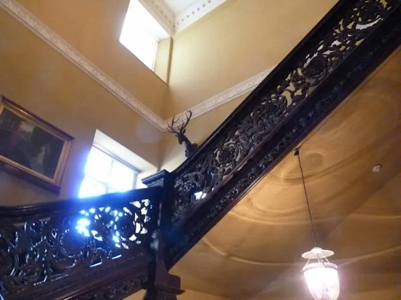 Staircase at Film location W138 in Wales (photo 11)