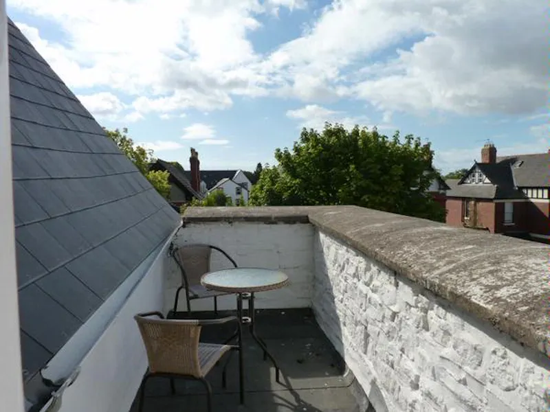 Balcony at Film location W168 in Wales (photo 12)