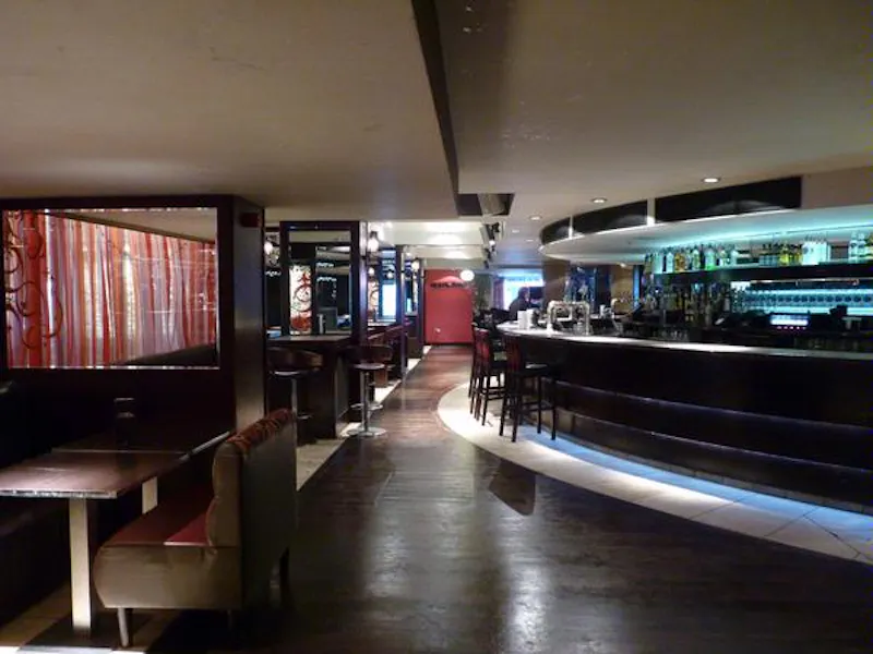 Bar at Film location W188 in Wales (photo 1)