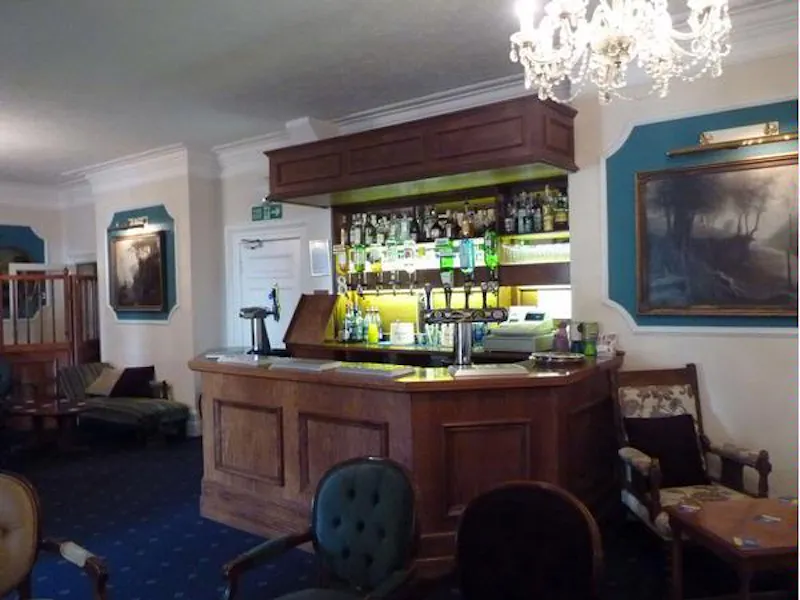 Bar at Film location W195 in Wales (photo 6)