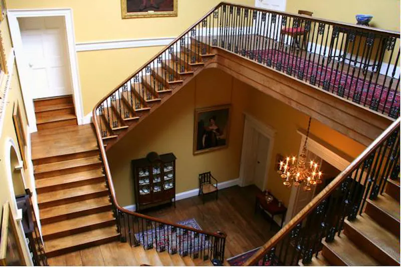 Staircase at Film location W207 in Wales (photo 6)