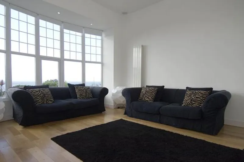 Living Room at Contemporary Langland house, W208 (photo 15)