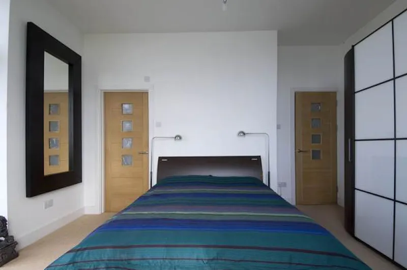 Bedroom at Contemporary Langland house, W208 (photo 22)