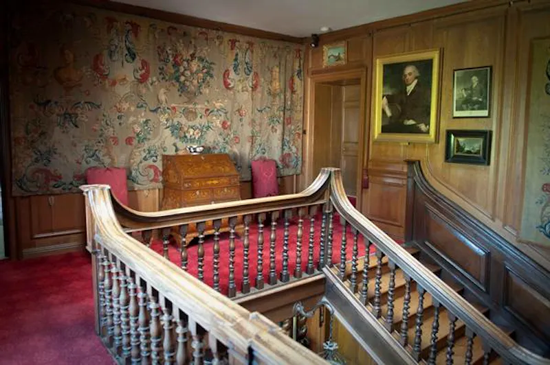 Staircase at Film location G291 in Wales (photo 19)
