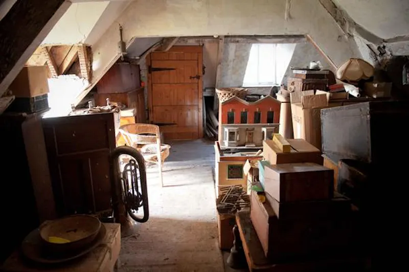 Attic at Film location G291 in Wales (photo 20)
