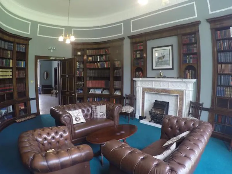 Library at Film location A1415 in Wales (photo 24)