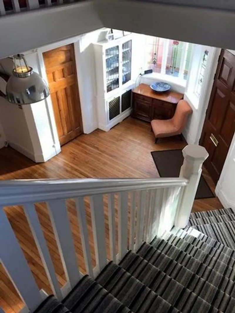 Staircase at Film location E449 in Wales (photo 17)