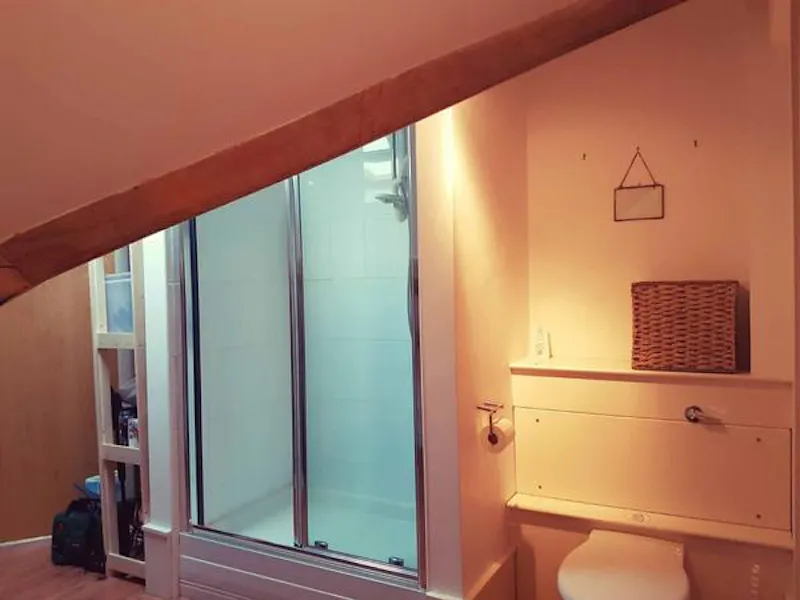 Shower at Film location W217 in Wales (photo 13)