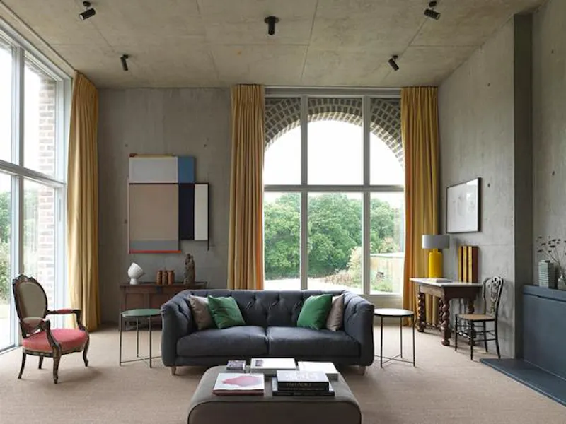 Drawing room at RIBA South Downs villa, K448 (photo 12)
