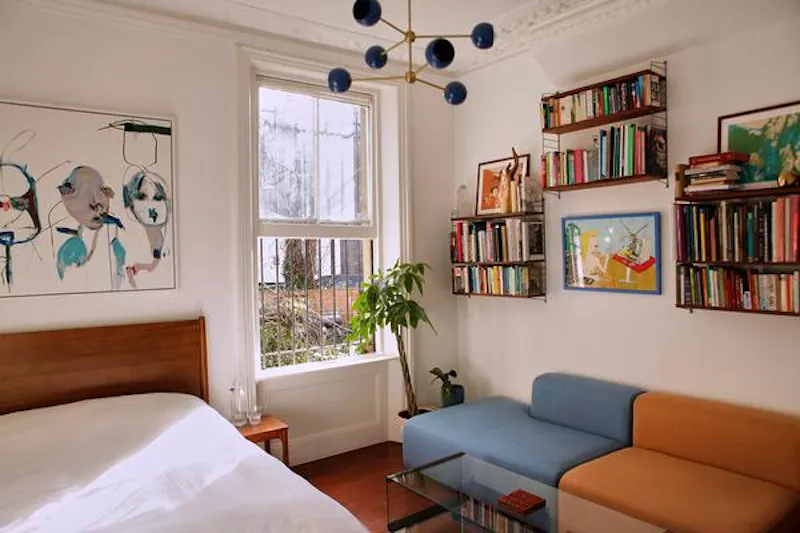 Bedroom at Hackney Victorian flat, F1195 (photo 15)