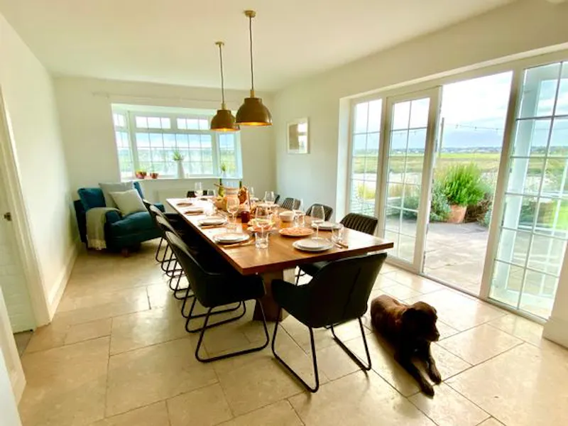 Dining room at Faversham creek-side cottage, C920 (photo 8)