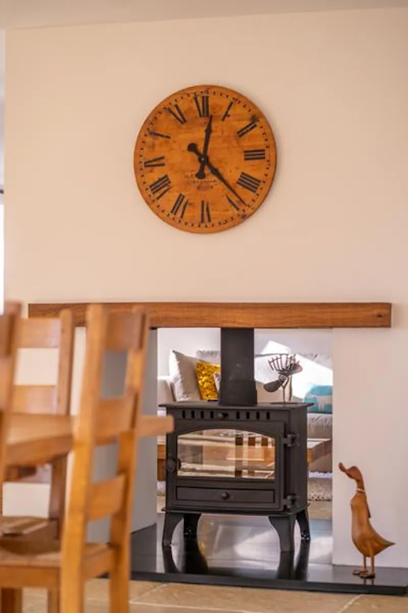 Fireplace at Brinkworth stable conversion, L710 (photo 6)