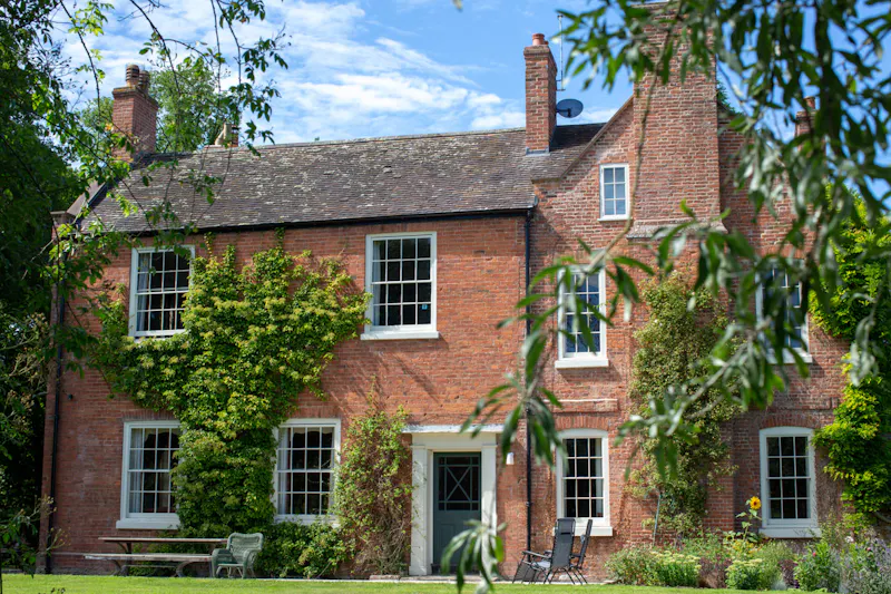 Terrace/Patio at Stylish Shropshire manor house, A1536 (photo 60)