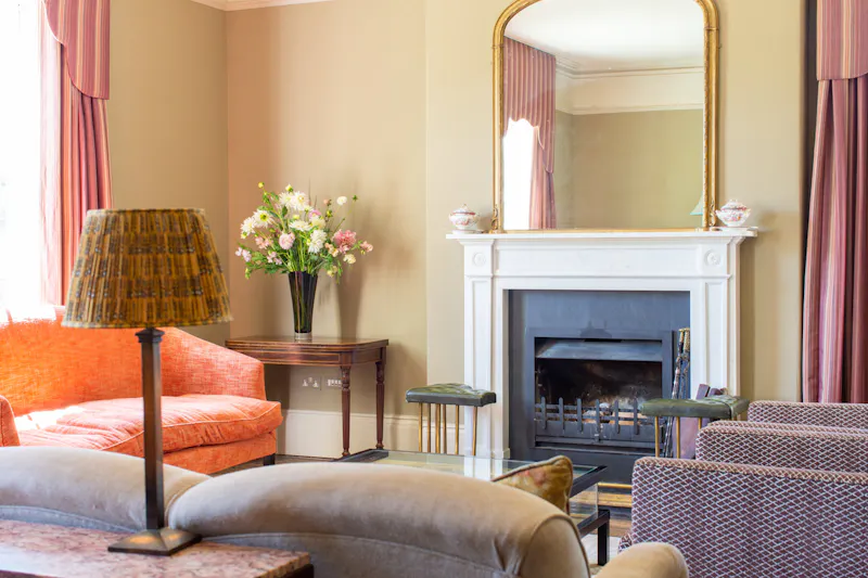 Living Room at Stylish Shropshire manor house, A1536 (photo 20)