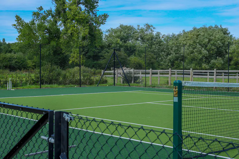 Tennis court at Stylish Shropshire manor house, A1536 (photo 64)