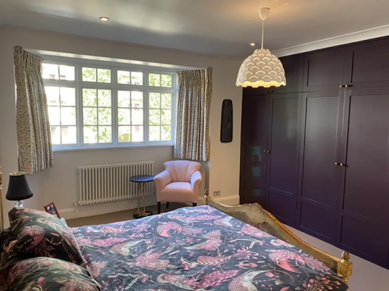 Bedroom - main at 1930's refurb in Belsize Park, D2481 (photo 17)