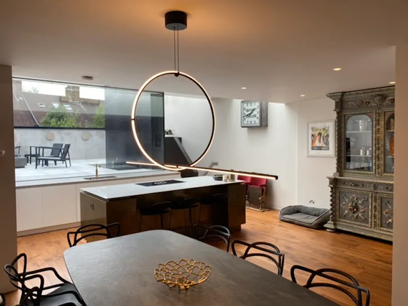 Kitchen at 1930's refurb in Belsize Park, D2481 (photo 9)