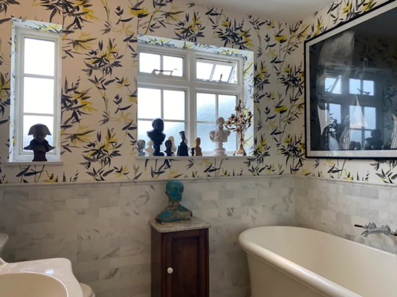 Bathroom at 1930's refurb in Belsize Park, D2481 (photo 15)