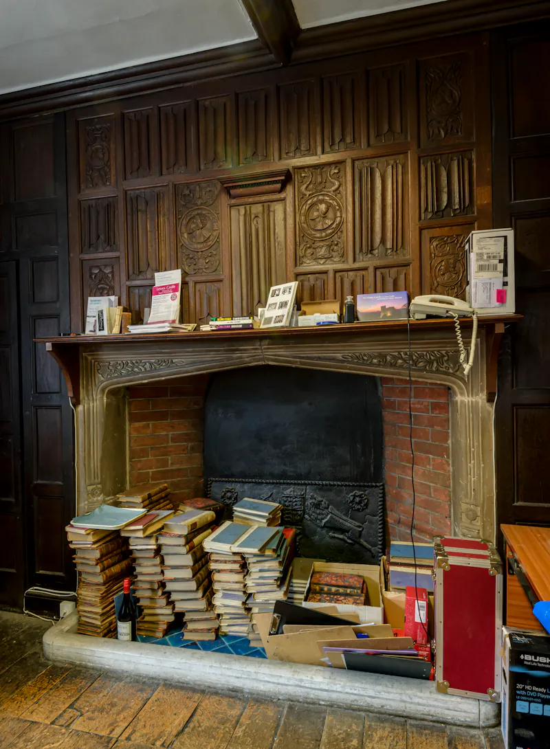Fireplace at Lewes Georgian museum, A1532 (photo 16)