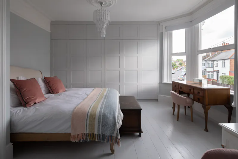 Bedroom at Contemporary Harlesden house, B1890 (photo 12)