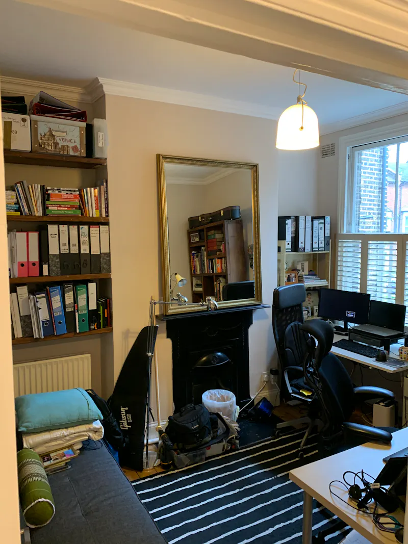 Office at Victorian townhouse Islington, B1925 (photo 4)