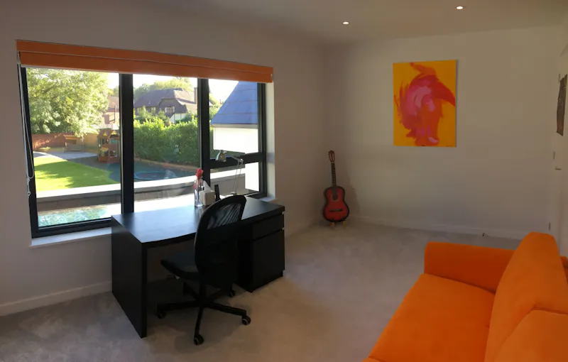 Study at Stylish modern Alton house, D2381 (photo 17)