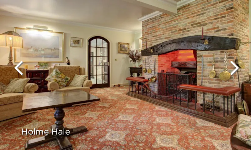 Fireplace at Gothic country house Norfolk, G99 (photo 5)