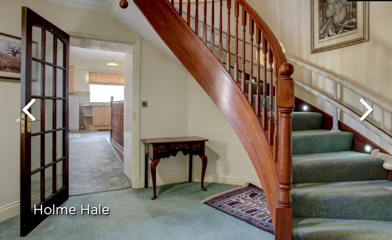 Staircase at Gothic country house Norfolk, G99 (photo 9)