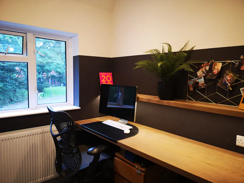 Office at Modern semi in Weybridge , D2530 (photo 8)