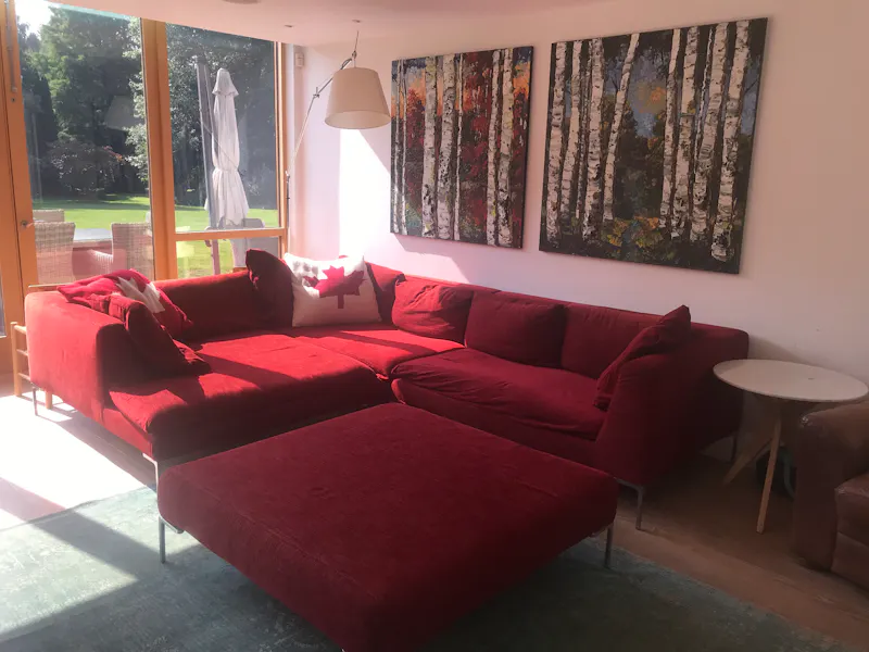 Living Room at Tudor-style Chobham farmhouse, F901 (photo 13)