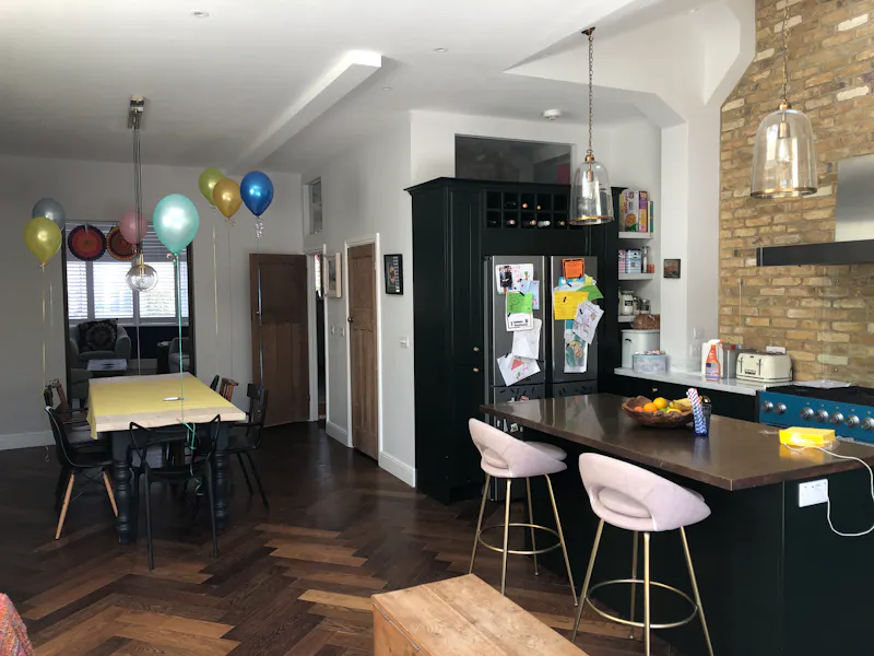 Open plan at Modern Kensal Rise home, D2486 (photo 9)