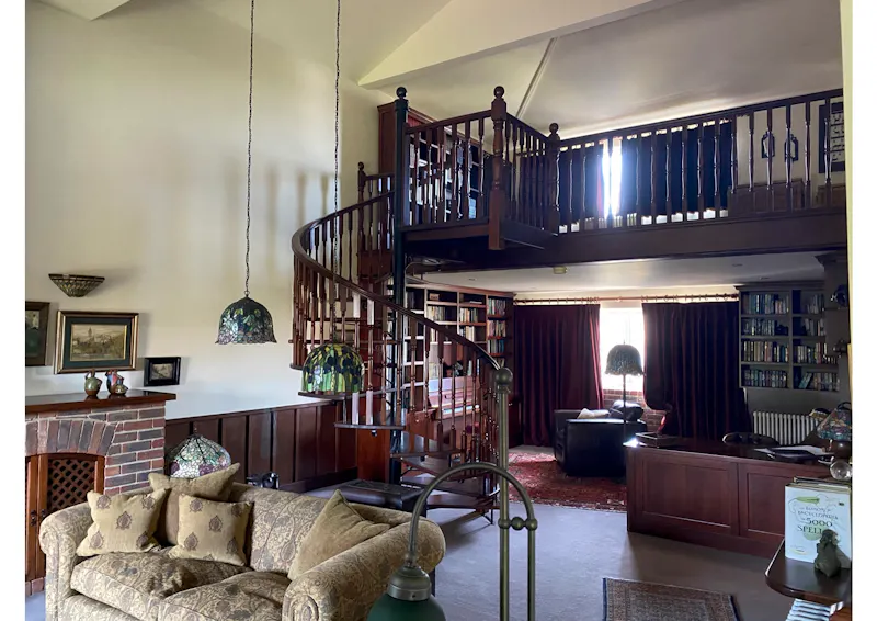 Staircase at Red-brick Felpham House, D2488 (photo 10)