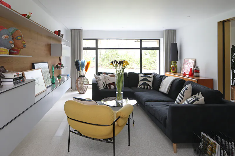 Living Room at Scandi-style Cheam house, K456 (photo 4)