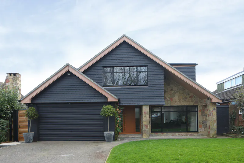 Driveway at Scandi-style Cheam house, K456 (photo 1)