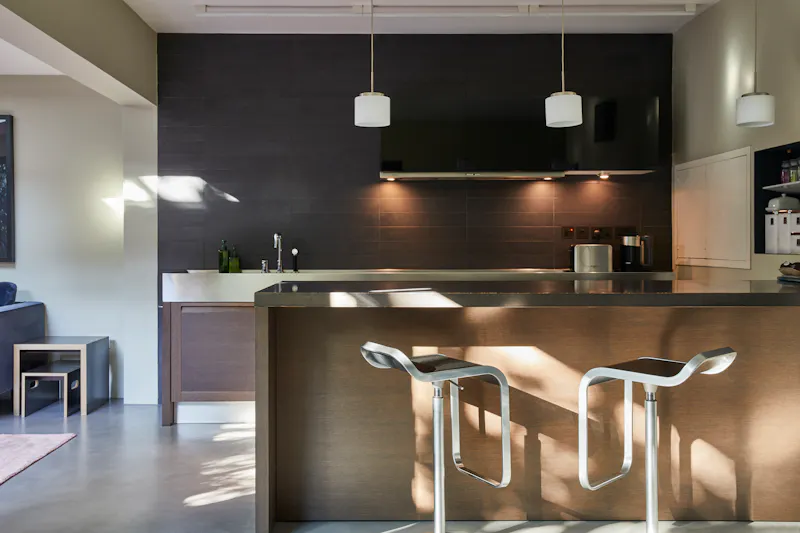 Kitchen at Haggerston modern black box , K382 (photo 62)