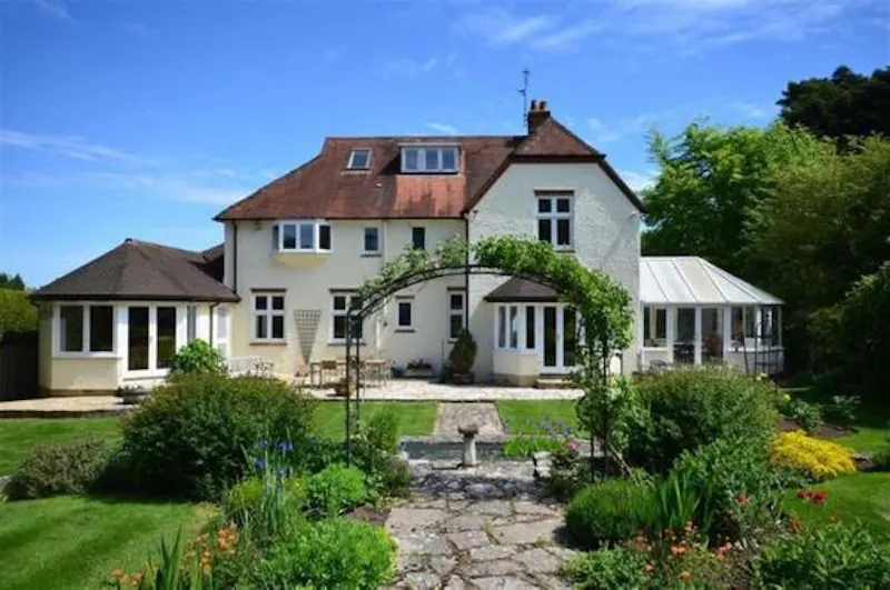 Terrace/Patio at Edwardian Farnham family house, E480 (photo 14)
