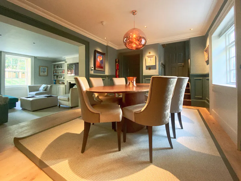Dining room at Stylish Hertfordshire Georgian, A1538 (photo 15)