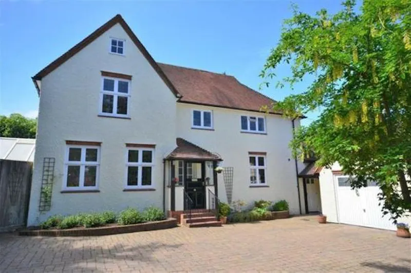 Driveway at Edwardian Farnham family house, E480 (photo 1)