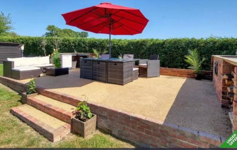 Terrace/Patio at Pink cottage in Herne Bay, C922 (photo 10)