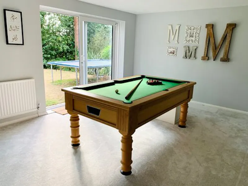 Games room at Modern bungalow Camberley , D2511 (photo 56)