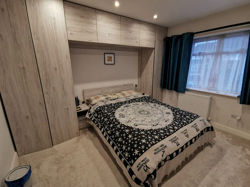 Bedroom at Modern semi in Greenford, D2541 (photo 8)