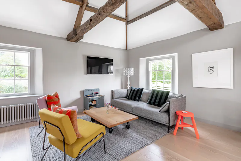 Living Room at Georgian house in Bruton, A1557 (photo 7)