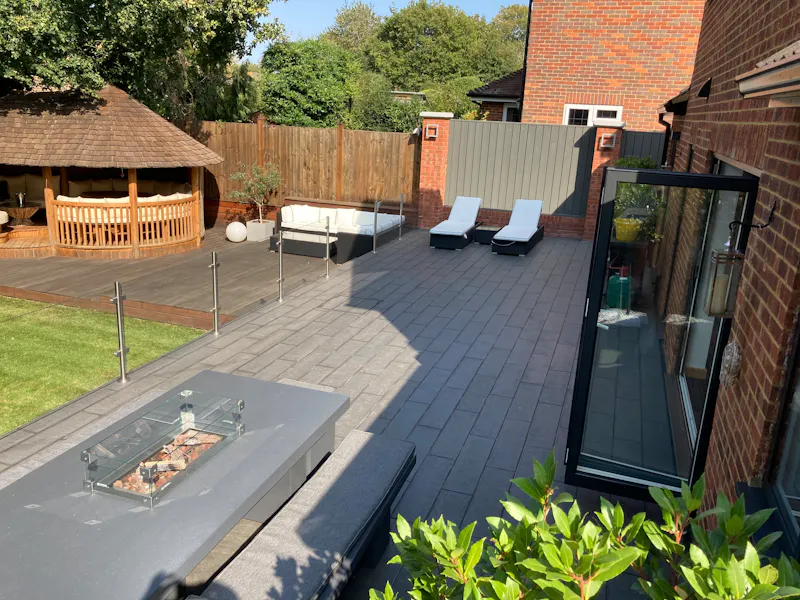 Terrace/Patio at Mock Tudor house in Chalfont , D2482 (photo 12)
