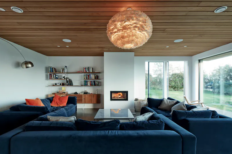 Living Room at Award winning Harkstead house, K458 (photo 4)